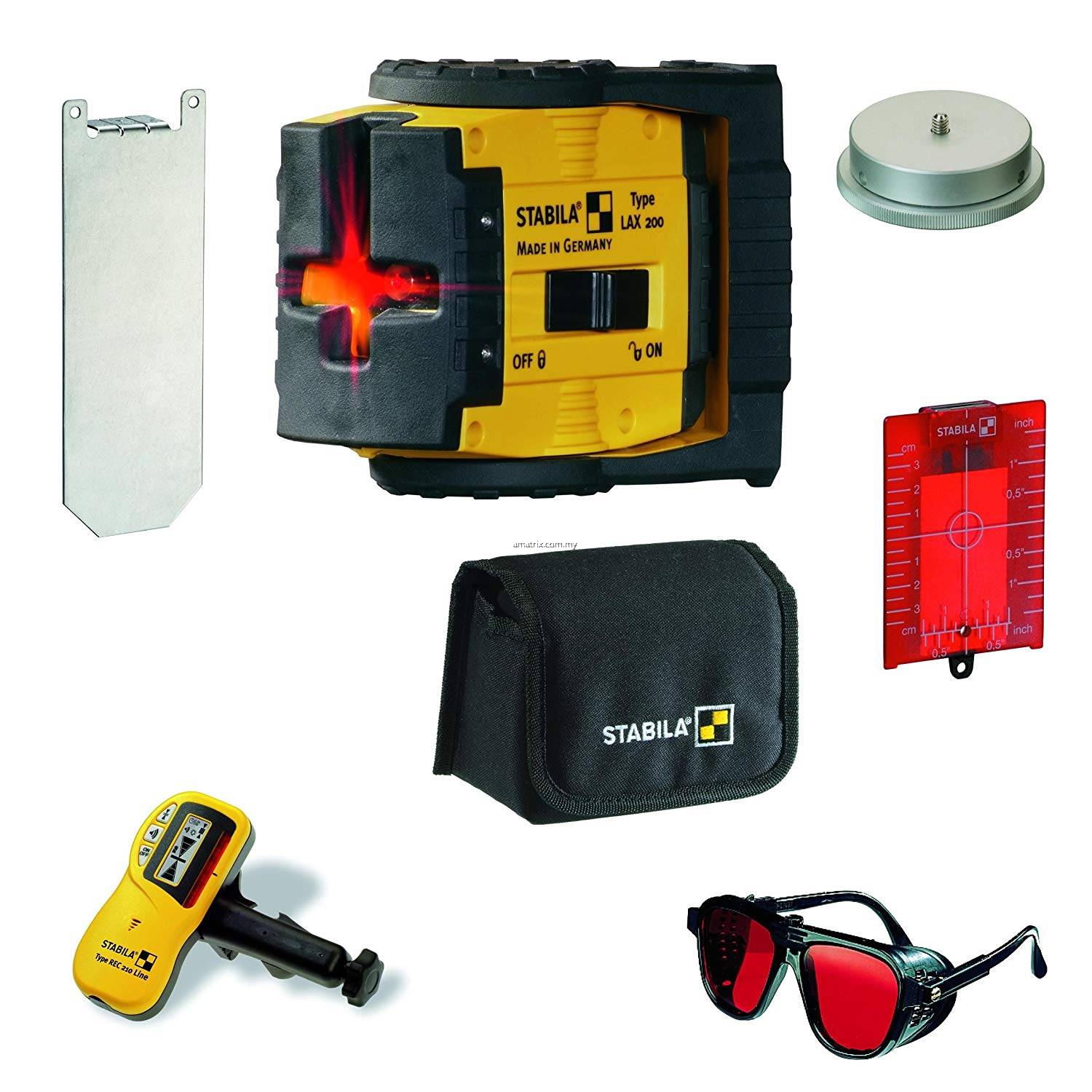 Stabila LAX200SET Cross Line Laser Level